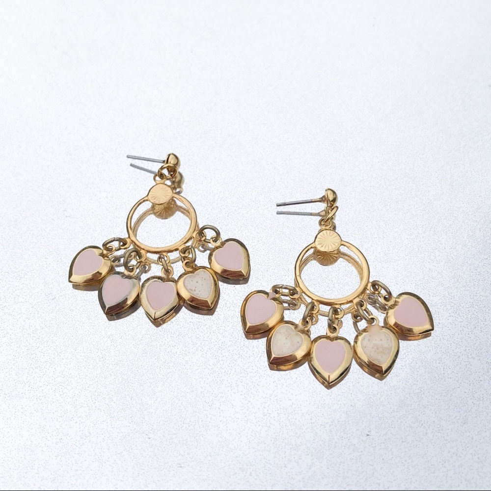 5/$20🛎️ Vintage Heart Earrings